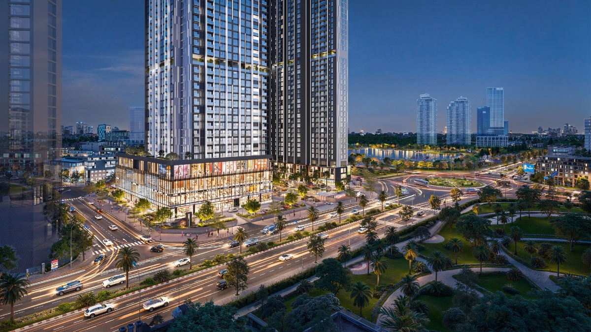 Trung t&acirc;m thương mại c&ugrave;ng shop apartment s&ocirc;i động tại The Matrix One Premium.