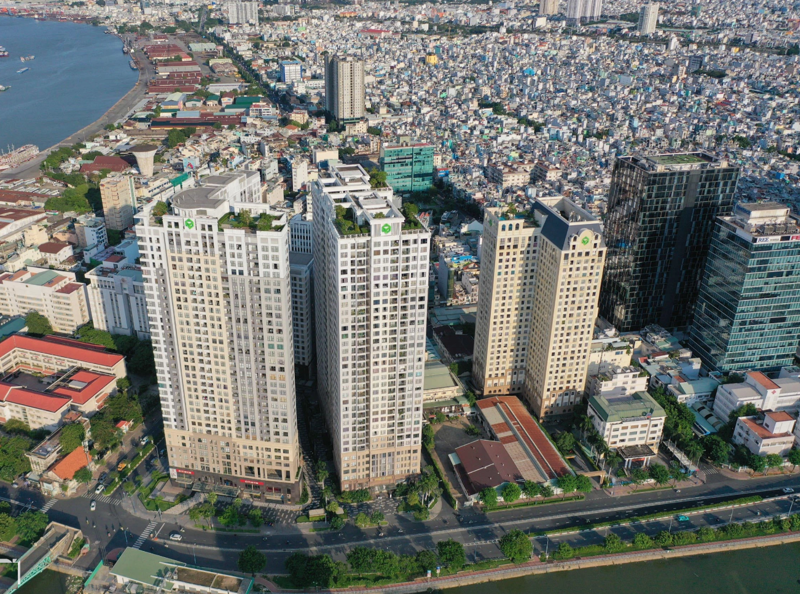 Dự án The Tresor tọa lạc tại 39 - 39B Bến Vân Đồn, quận 4 TP. Hồ Chí Minh.