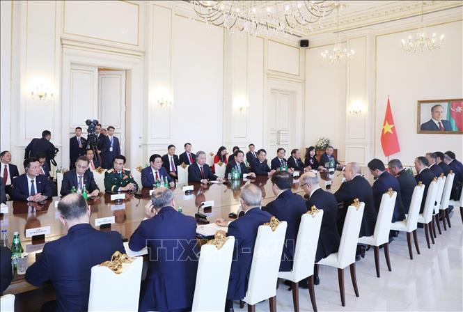 Quang cảnh hội đ&agrave;m - Ảnh: TTXVN