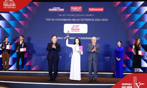 Generali Việt Nam - Dẫn đầu đổi mới sáng tạo và phát triển bền vững tại Rồng Vàng 2025