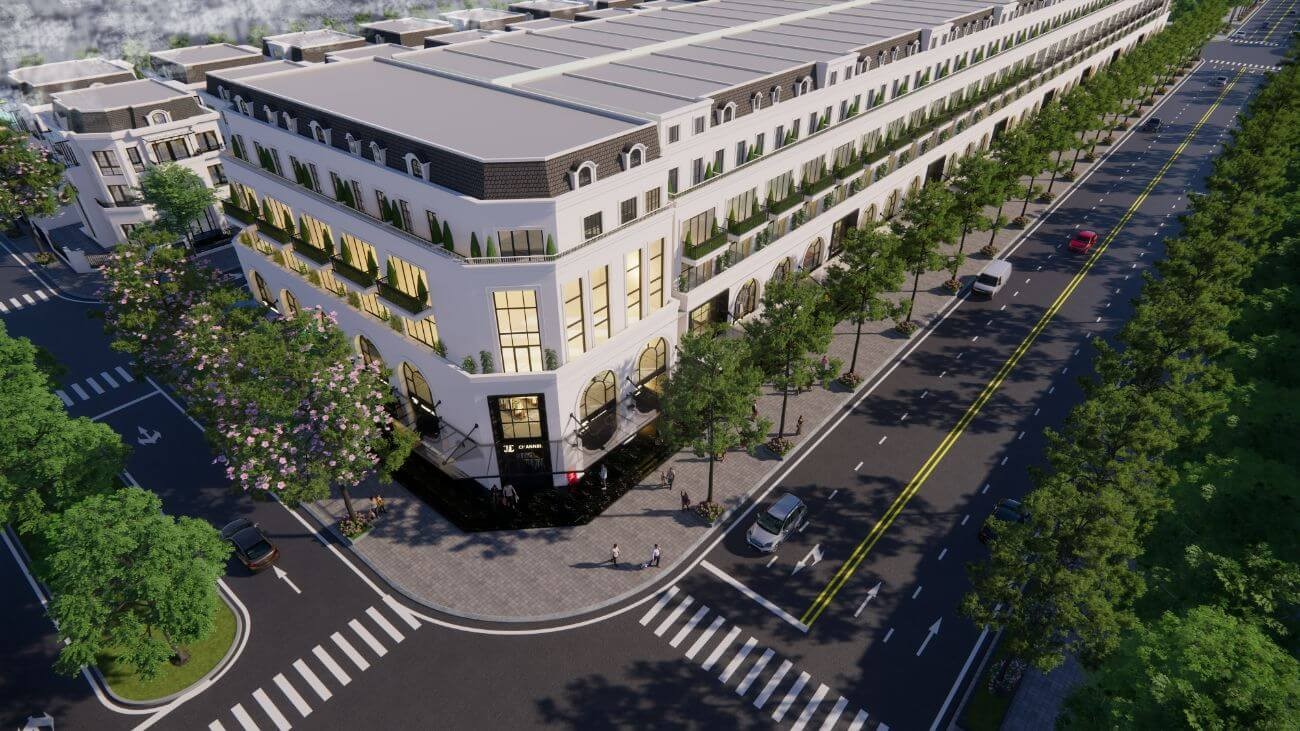 Nh&agrave; phố thương mại Licogi 18 Riverside được ho&agrave;n thiện 5 tầng 1 tum, sẵn s&agrave;ng đưa v&agrave;o khai th&aacute;c ngay.