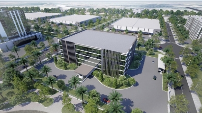 International logistics center launched in northern Bac Giang province