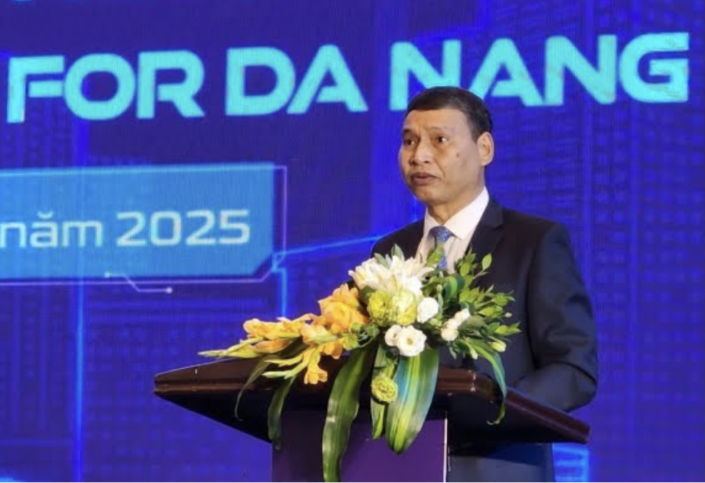 Phó Chủ tịch thường trực UBND thành phố Đà Nẵng Hồ Kỳ Minh phát biểu khai mạc Hội thảo.