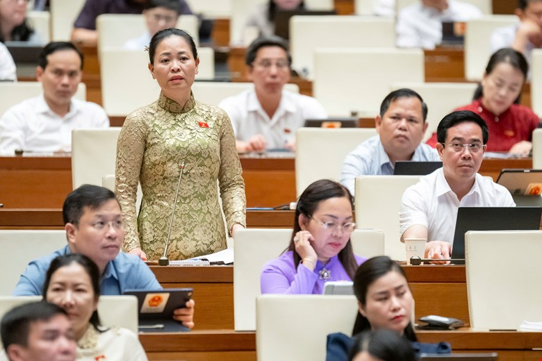 Đại biểu Nguyễn Thị Thu Dung - Ảnh: Quochoi.vn
