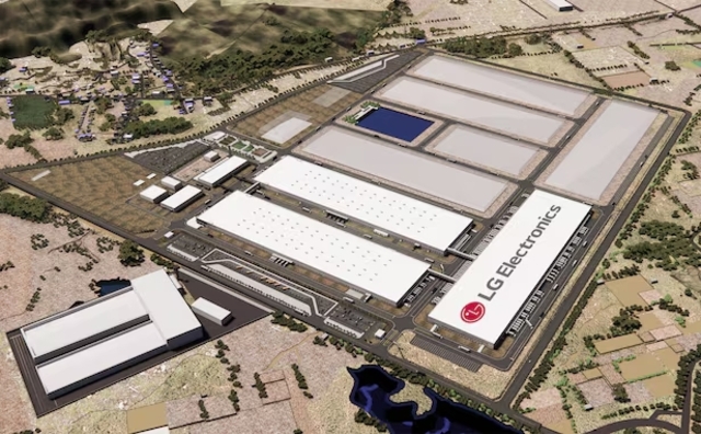 LG Electronics xây dựng một nhà máy sản xuất quy mô lớn tại bang Andhra Pradesh.