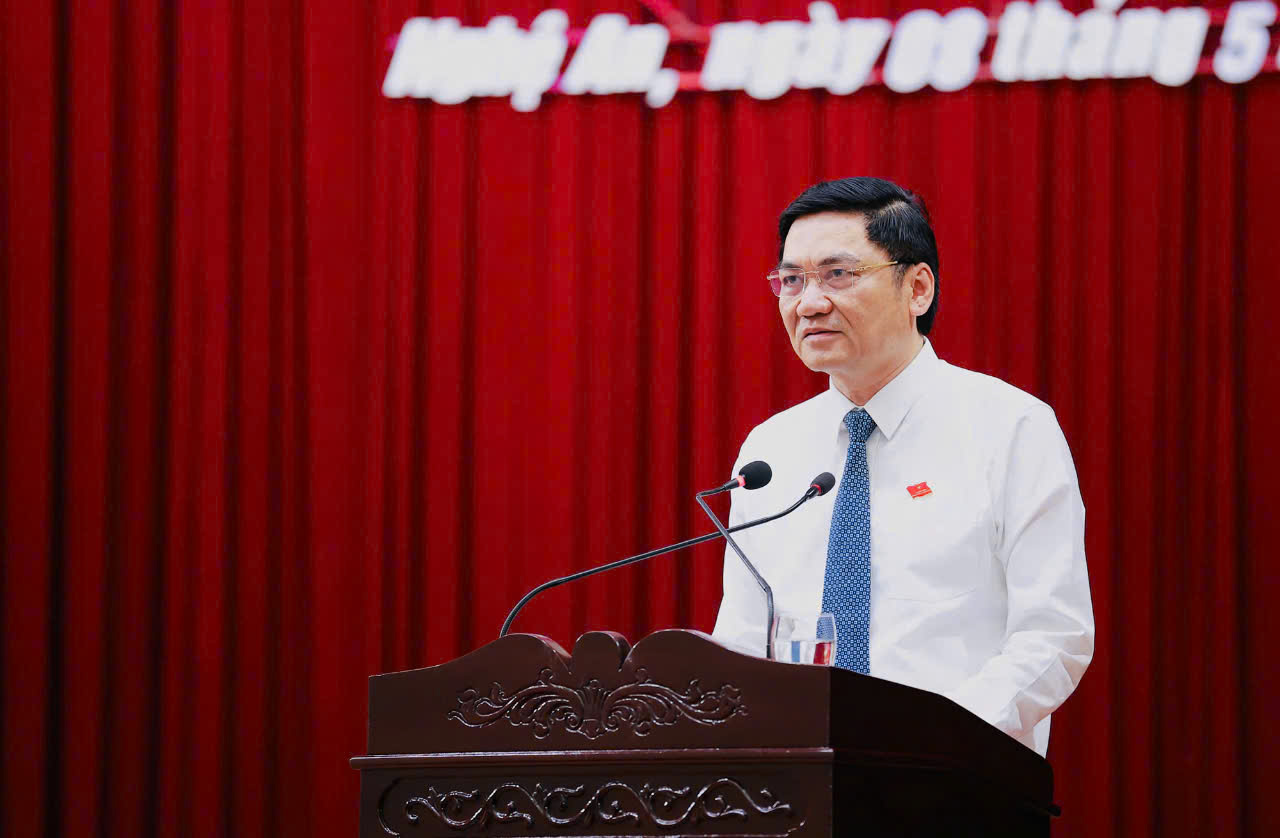 Ông Hoàng Nghĩa Hiếu, Chủ tịch HĐND tỉnh Nghệ An