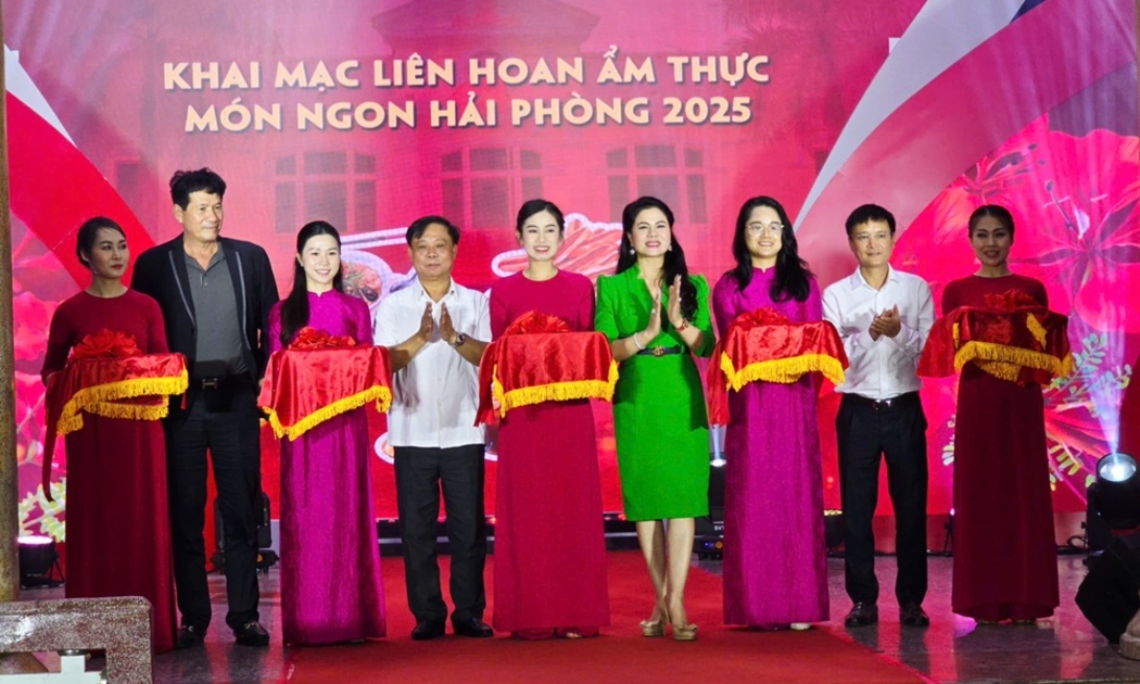 Khai mạc liên hoan ẩm thực Hải Phòng 2025