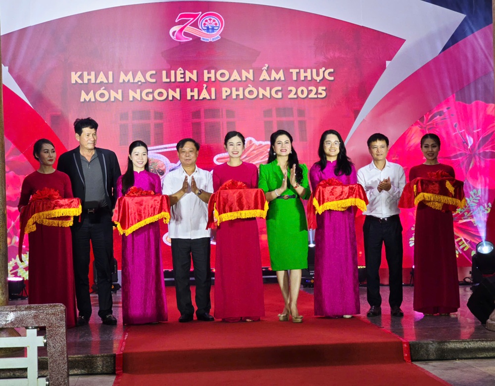 Khai mạc liên hoan ẩm thực Hải Phòng 2025
