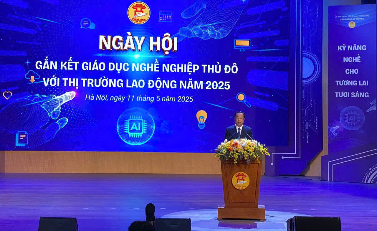 &Ocirc;ng Trần Thế Cương, Gi&aacute;m đốc Sở Gi&aacute;o dục v&agrave; Đ&agrave;o tạo H&agrave; Nội. Ảnh: Thanh Hải.