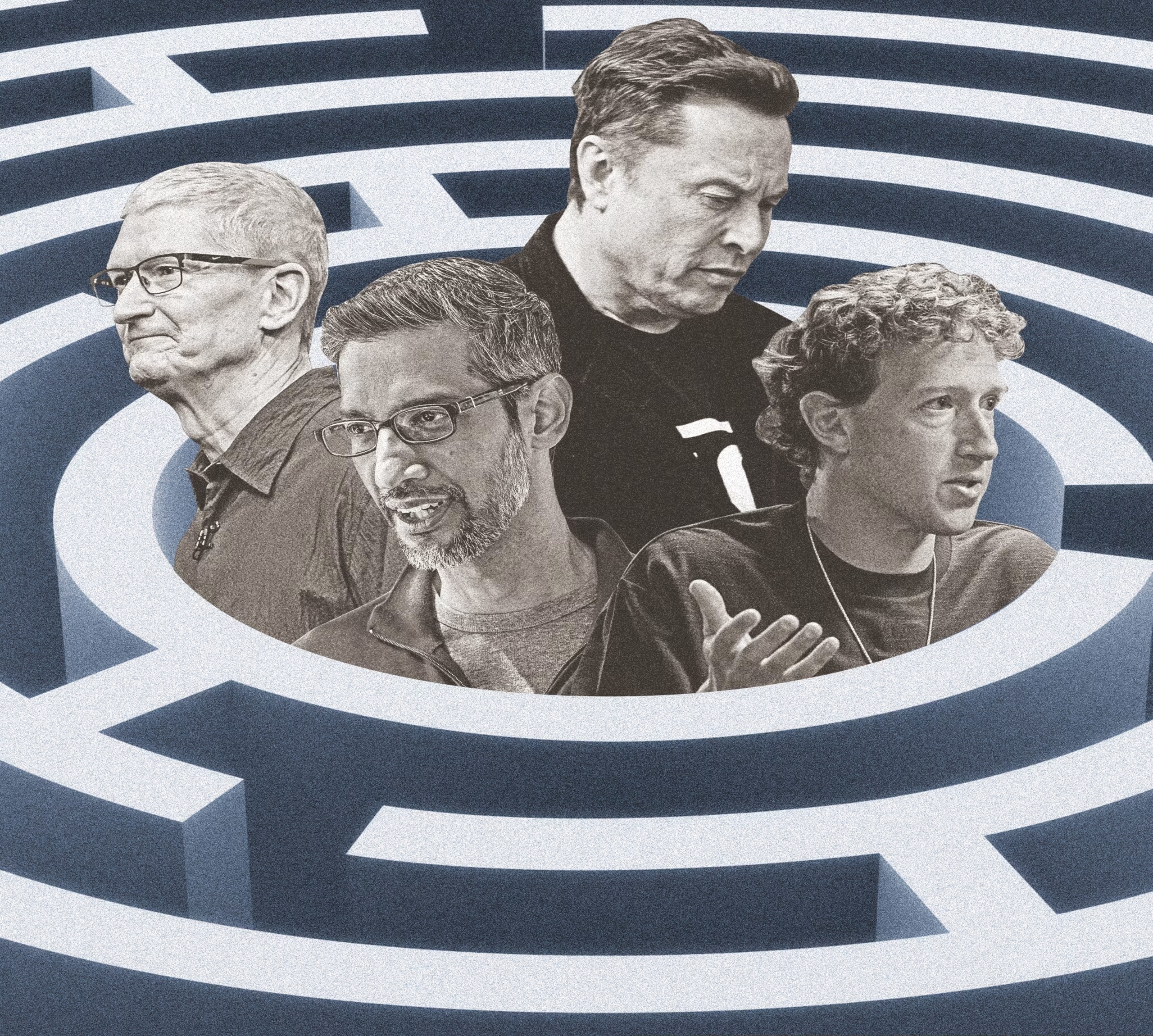 Chưa có nền tảng AI nào thực sự chiếm thế thượng phong trong cuộc đua AI, kể cả mô hình của các ông lớn - Ảnh: Getty Images. 