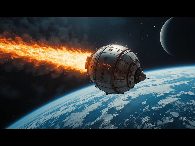 Cosmos 482 rơi lại Trái đất - Ảnh minh hoạ. 