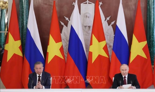 Tuyên bố chung về những định hướng lớn của quan hệ Đối tác Chiến lược toàn diện Việt Nam - Nga trong giai đoạn hợp tác mới