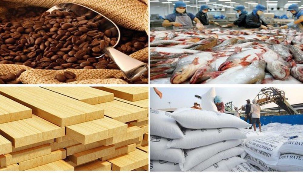 Xuất khẩu nông lâm thuỷ sản gặp khó khăn do thuế đối ứng, nhưng vẫn tăng trưởng.