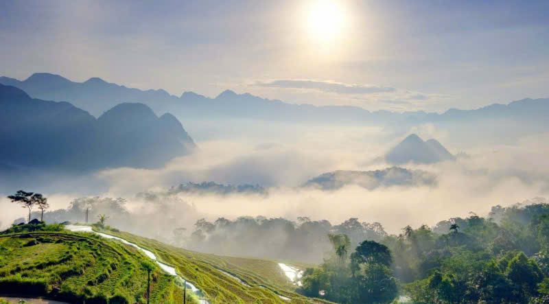 Săn mây ở Son Bá Mười.