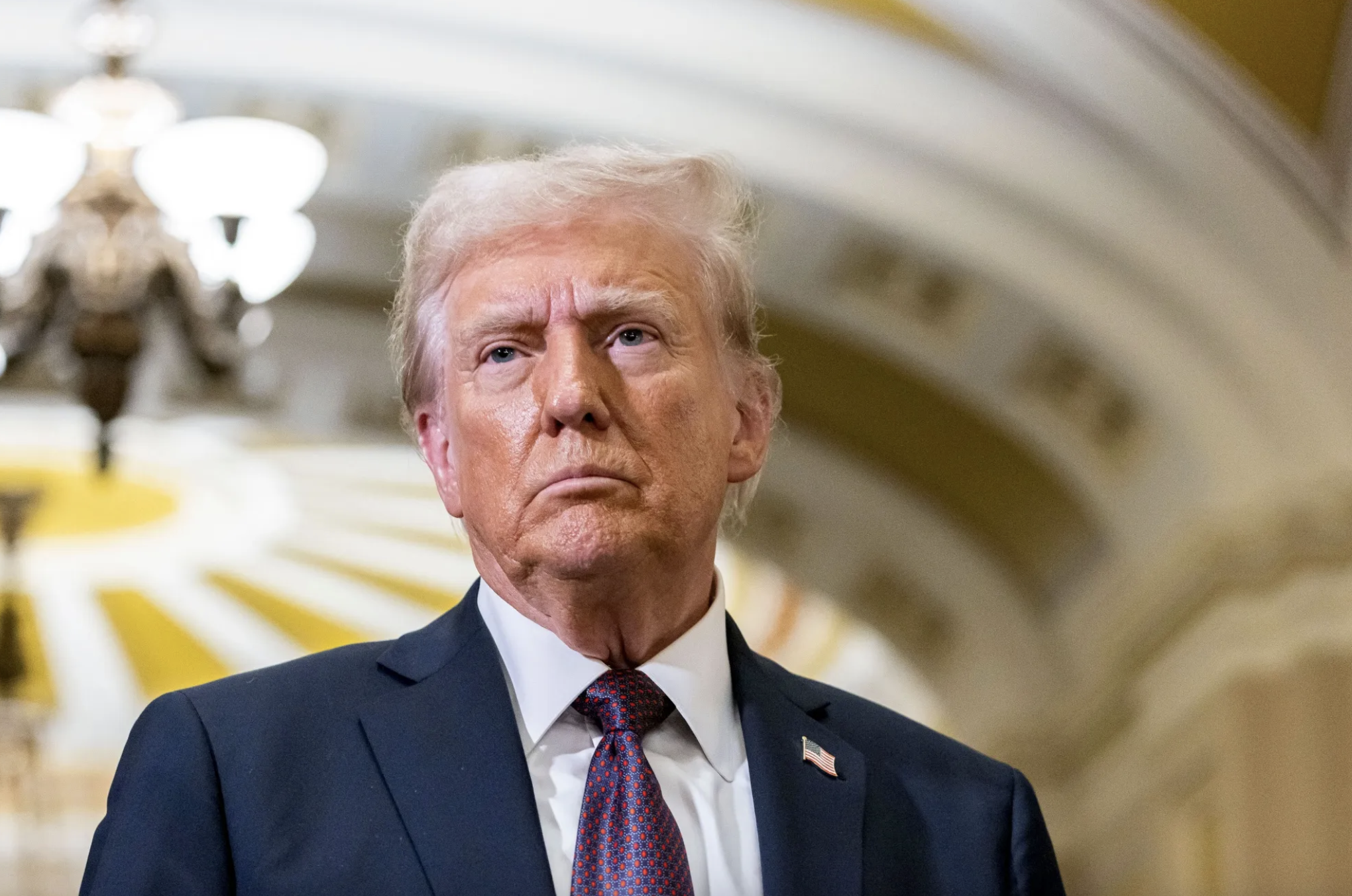 Tổng thống Mỹ Donald Trump - Ảnh: Bloomberg.
