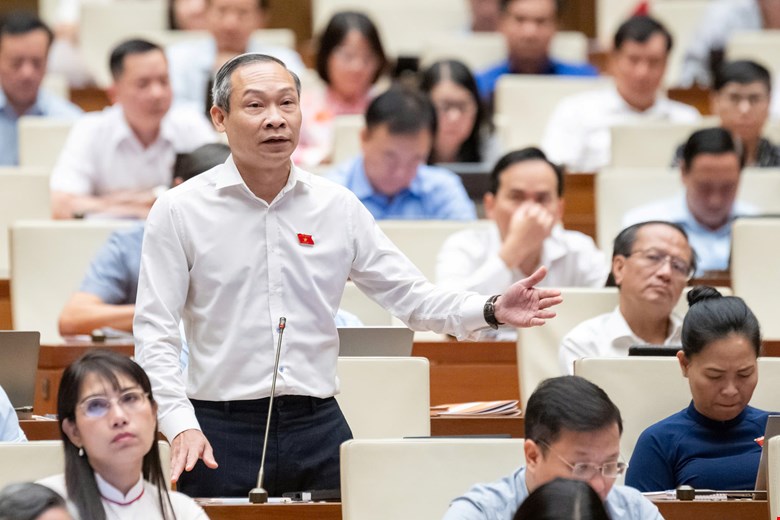Đại biểu Phan Đức Hiếu, đoàn Thái Bình.