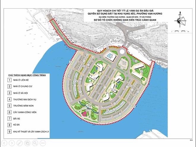 Hai Phong to auction land plot for urban area construction