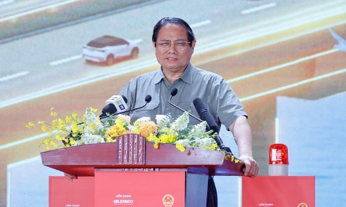 Thủ tướng dự lễ khởi công 2 dự án quan trọng của tỉnh Thái Bình