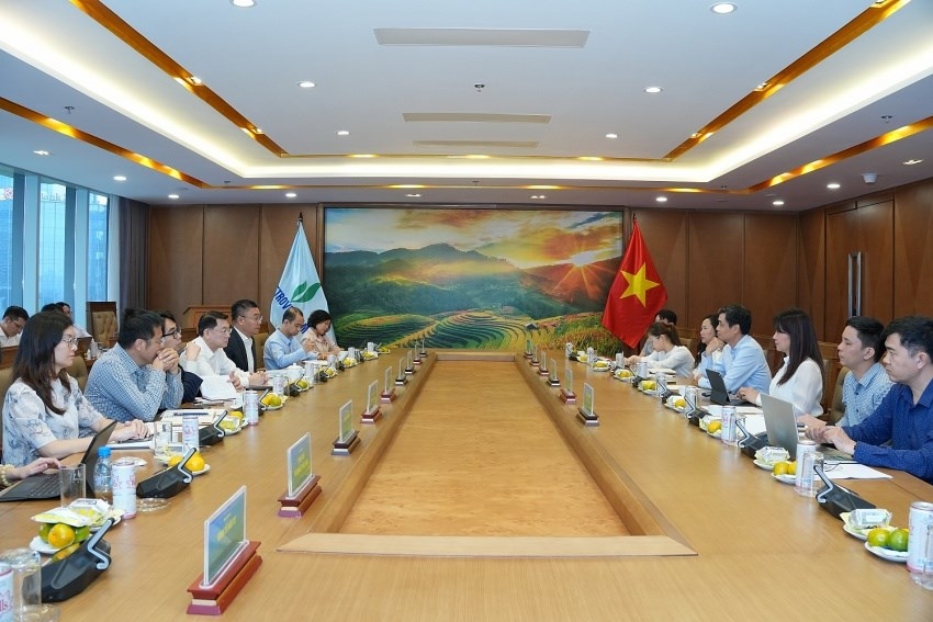 Petrovietnam v&agrave; H&ograve;a Ph&aacute;t trao đổi về nội dung hợp t&aacute;c to&agrave;n diện, ng&agrave;y 22/4/2025.