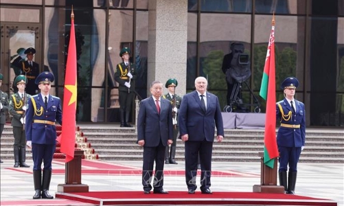 Tuyên bố chung về việc thiết lập quan hệ Đối tác Chiến lược Việt Nam - Belarus