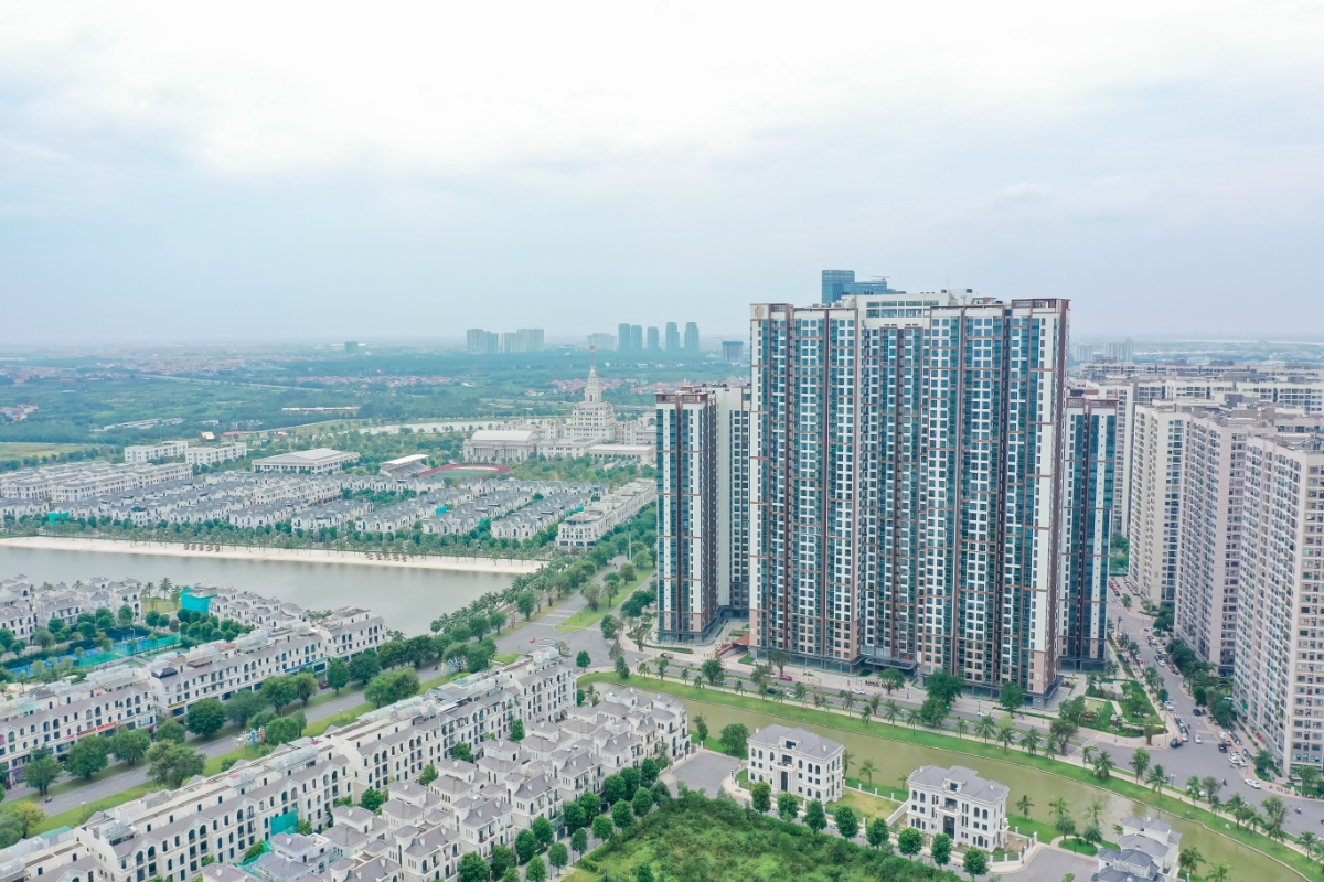 Masteri Waterfront, dự &aacute;n căn hộ cao cấp do Masterise Homes đang ph&aacute;t triển tại Ocean Park.