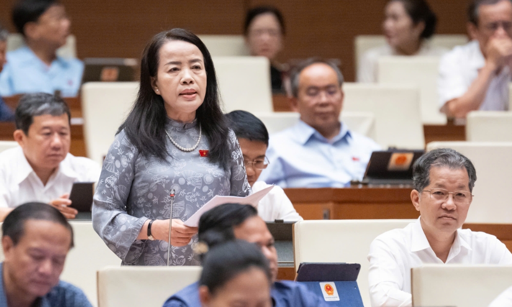 Đại biểu Nguyễn Thị Kim Thúy. Ảnh: Quochoi.vn.