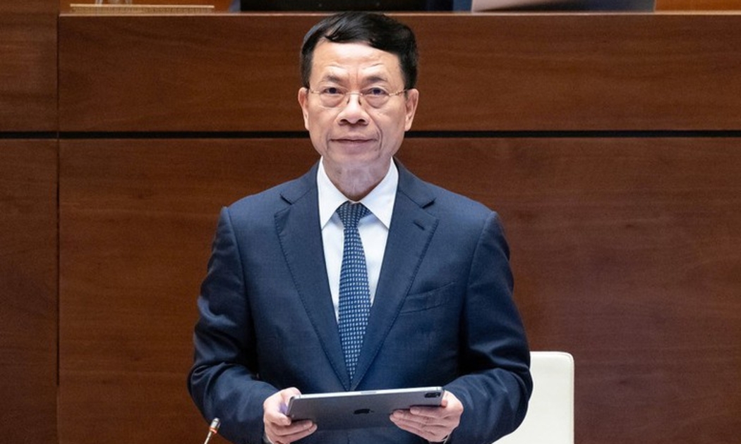 Bộ trưởng Bộ Khoa học và Công nghệ Nguyễn Mạnh Hùng.