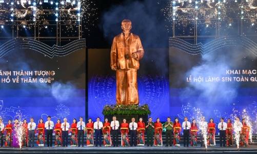 Khánh thành Tượng 
