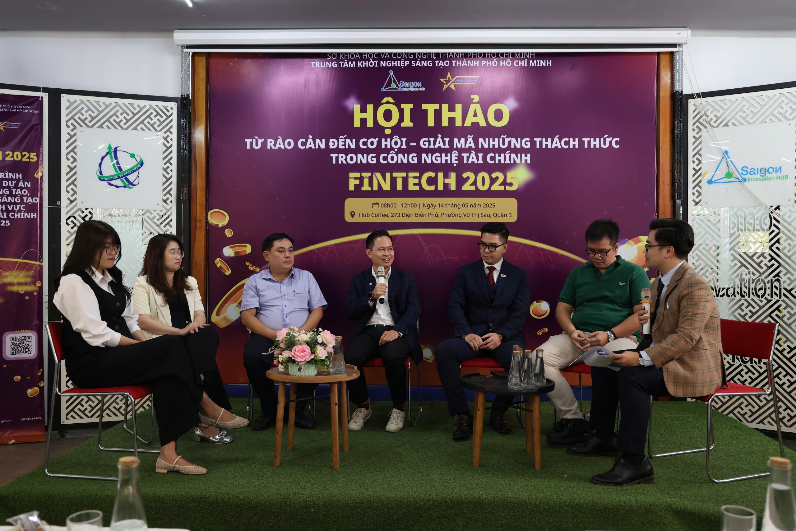 Hội thảo "Từ rào cản đến cơ hội - Giải mã những thách thức trong công nghệ tài chính" (Fintech 2025), ngày 14/5/2025.