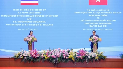 Comprehensive strategic partnership between Vietnam, Thailand established
