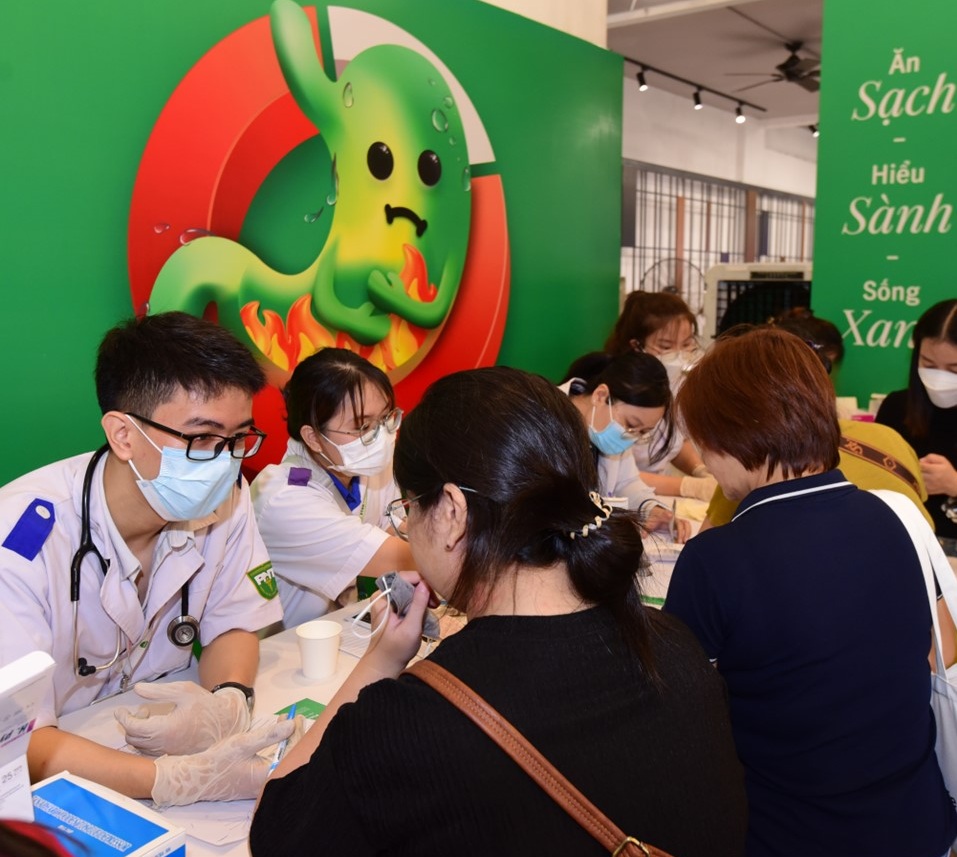 Người dân tham gia Ngày hội Tình nguyện vì sức khỏe cộng đồng - Ảnh minh họa. 