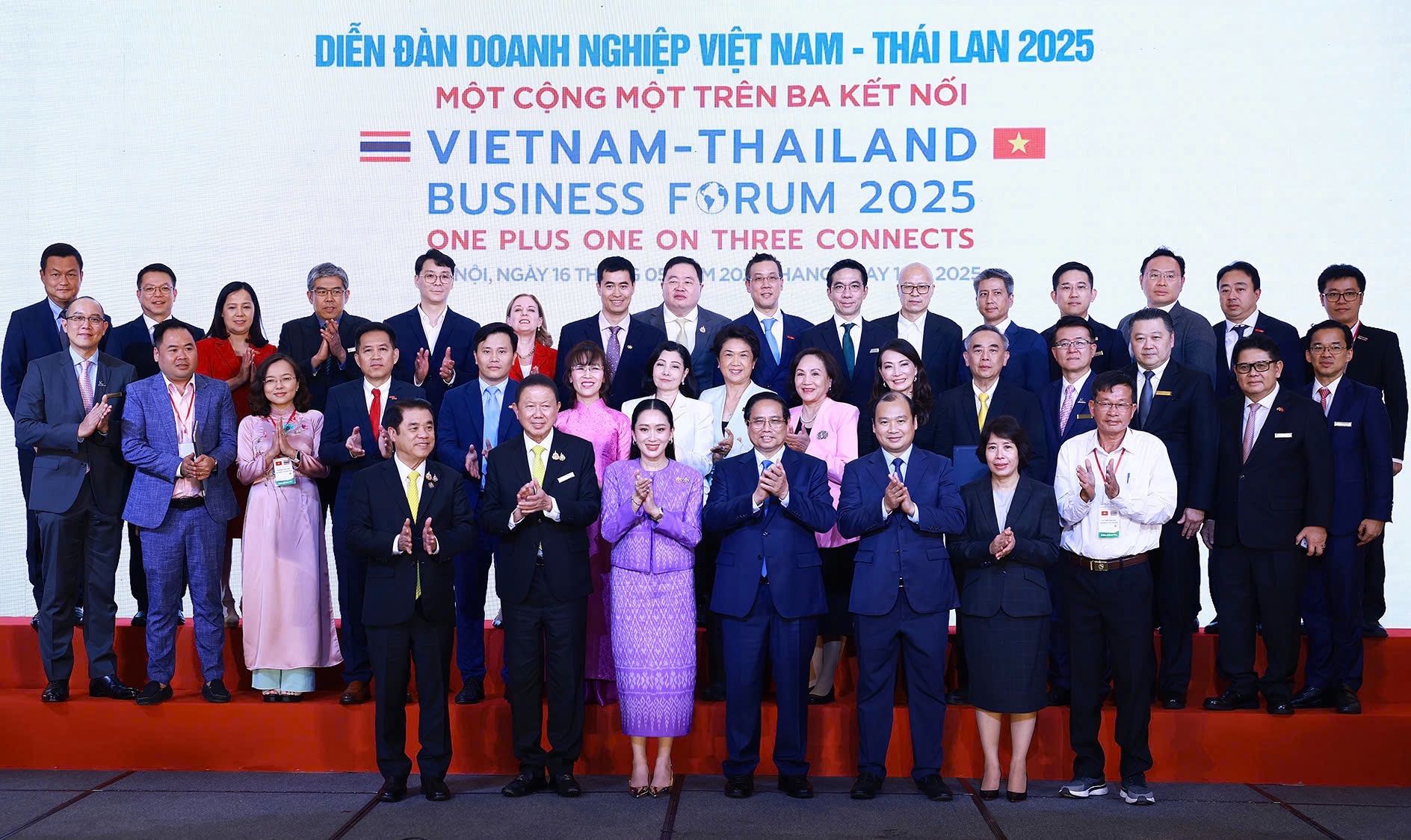 Sự kiện diễn ra với sự tham dự của Thủ tướng Chính phủ Phạm Minh Chính và Thủ tướng Thái Lan Paetongtarn Shinawatra, trong khuôn khổ chuyến thăm chính thức đầu tiên của một Thủ tướng Thái Lan tới Việt Nam sau hơn một thập kỷ.