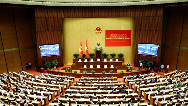 [Phóng sự ảnh]: Hội nghị toàn quốc quán triệt, triển khai Nghị quyết Trung ương 11