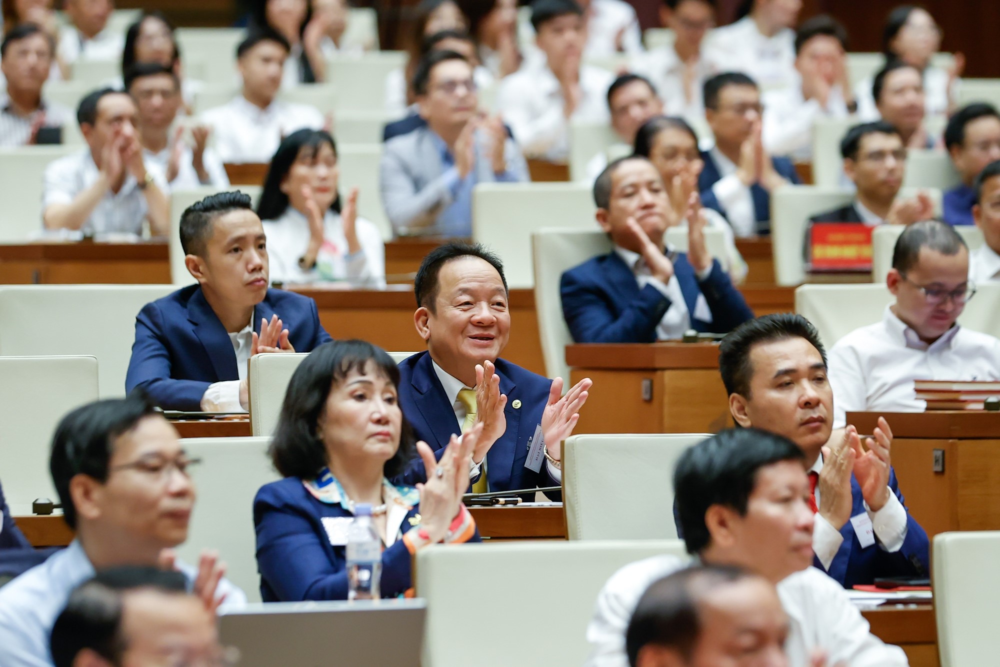 C&aacute;c đại biểu tham gia trực tiếp tại hội nghị.