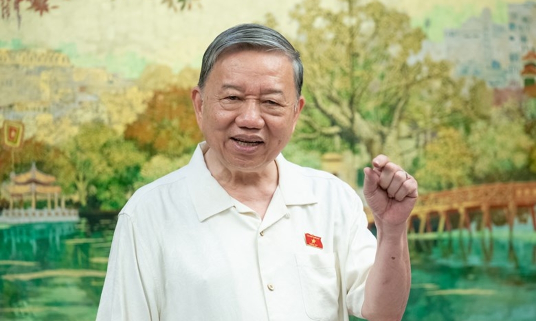 Tổng Bí thư Tô Lâm phát biểu tại phiên thảo luận.