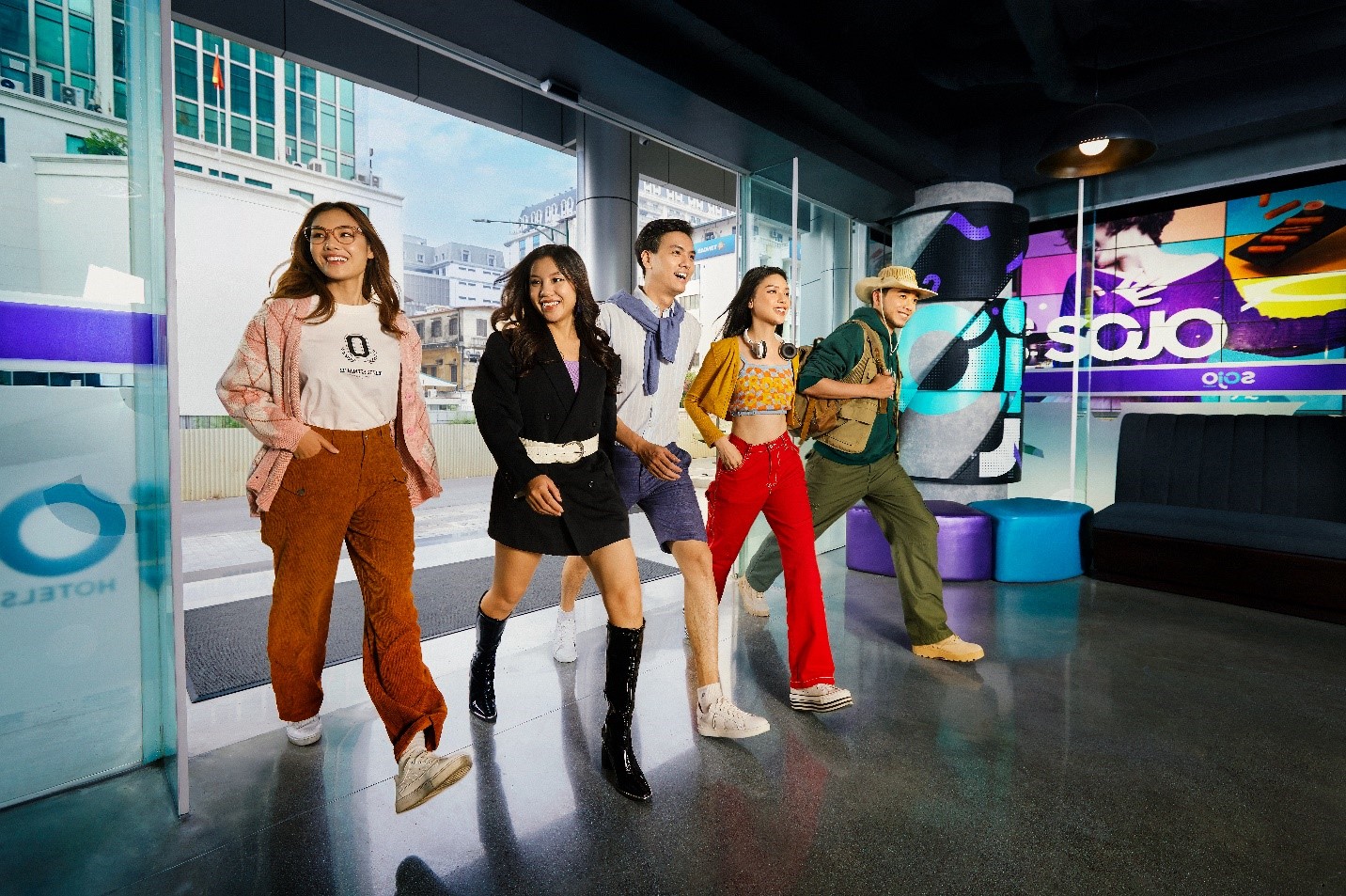 SOJO Hotels đ&atilde; ghi dấu ấn ri&ecirc;ng với kh&ocirc;ng gian thiết kế linh hoạt, trẻ trung, đậm chất bản địa.