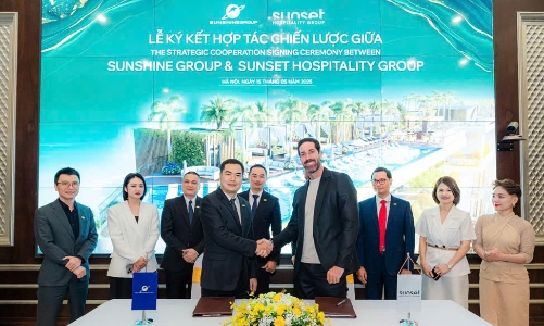 “Bắt tay” Sunset Hospitality Group, Sunshine Group chuẩn bị ra mắt tổ hợp nhà hàng - hồ bơi 6 sao đầu tiên tại khu đô thị Ciputra 