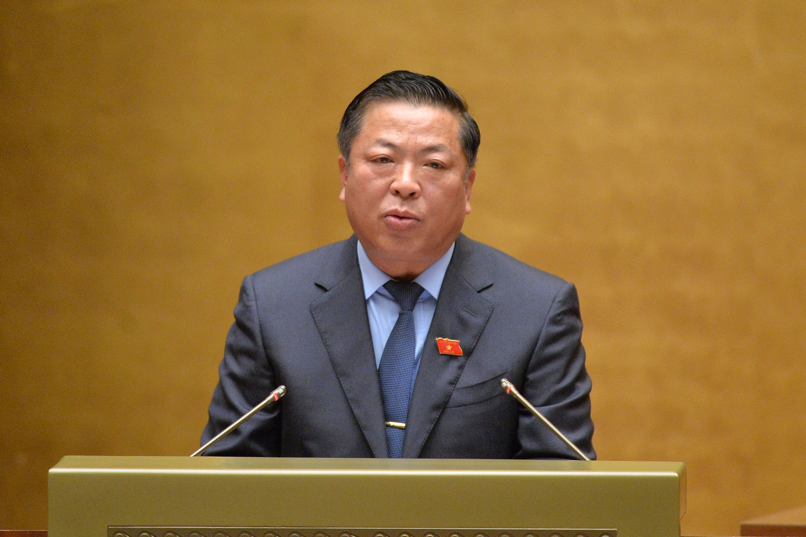 Bộ trưởng Bộ X&acirc;y dựng Trần Hồng Minh.