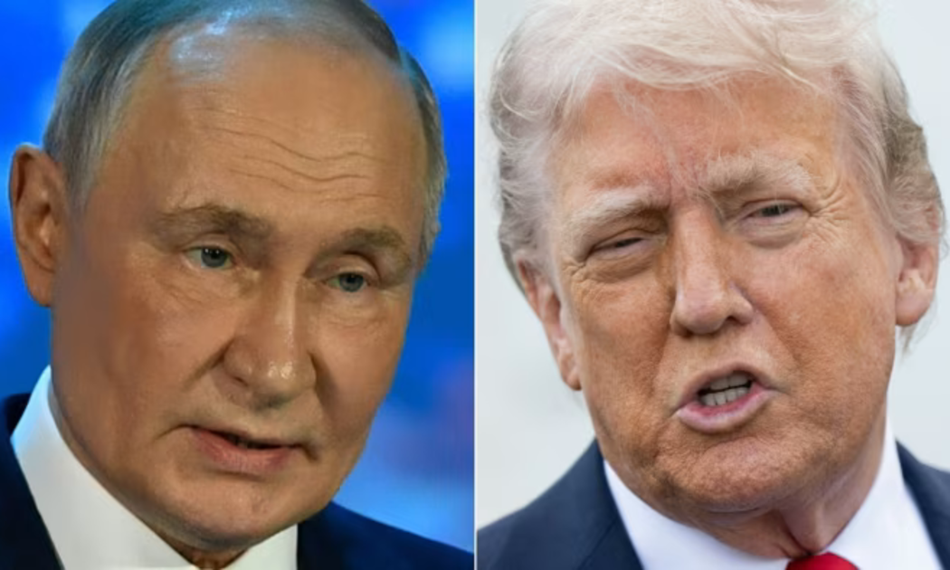 Tổng thống Nga Vladimir Putin và Tổng thống Mỹ Donald Trump - Ảnh: Getty Images