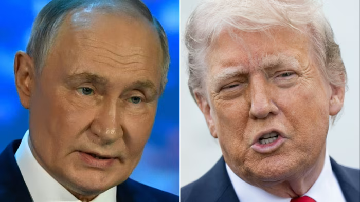 Tổng thống Nga Vladimir Putin và Tổng thống Mỹ Donald Trump - Ảnh: Getty Images