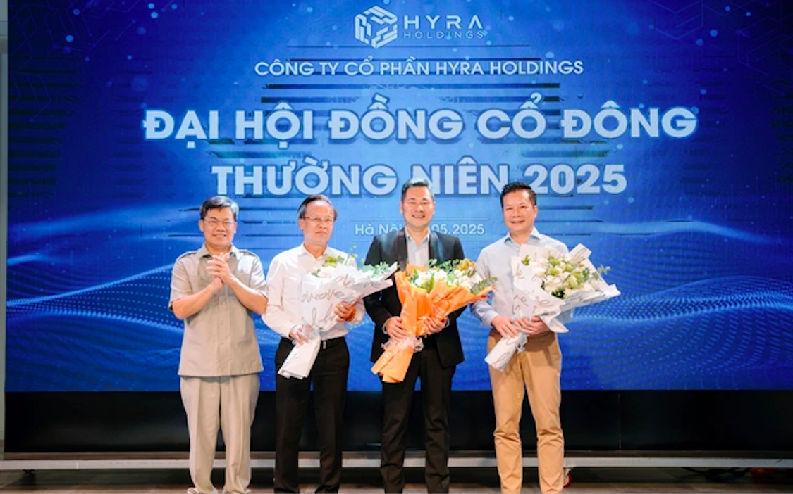 Đại hội đồng Cổ đông năm 2025 đánh dấu bước ngoặt chiến lược trong hành trình toàn cầu hóa của tập đoàn Hyra Holdings.