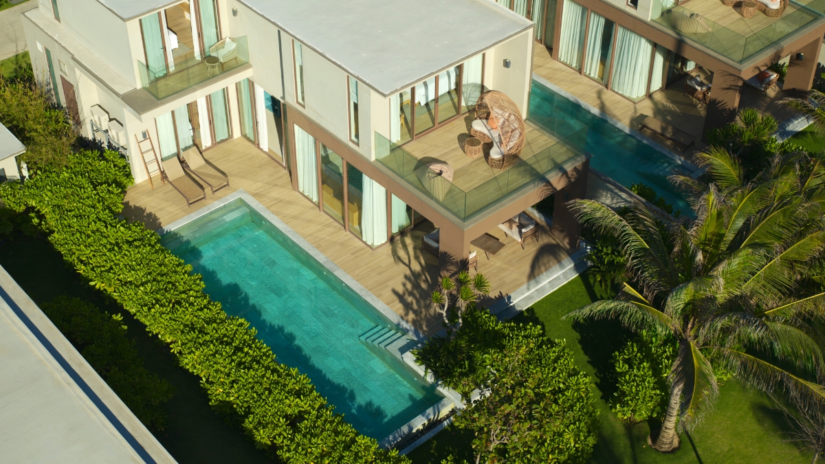 Một kh&ocirc;ng gian sống đủ y&ecirc;n để gắn kết với nội tại. H&igrave;nh: The Ocean Resort Quy Nhon.