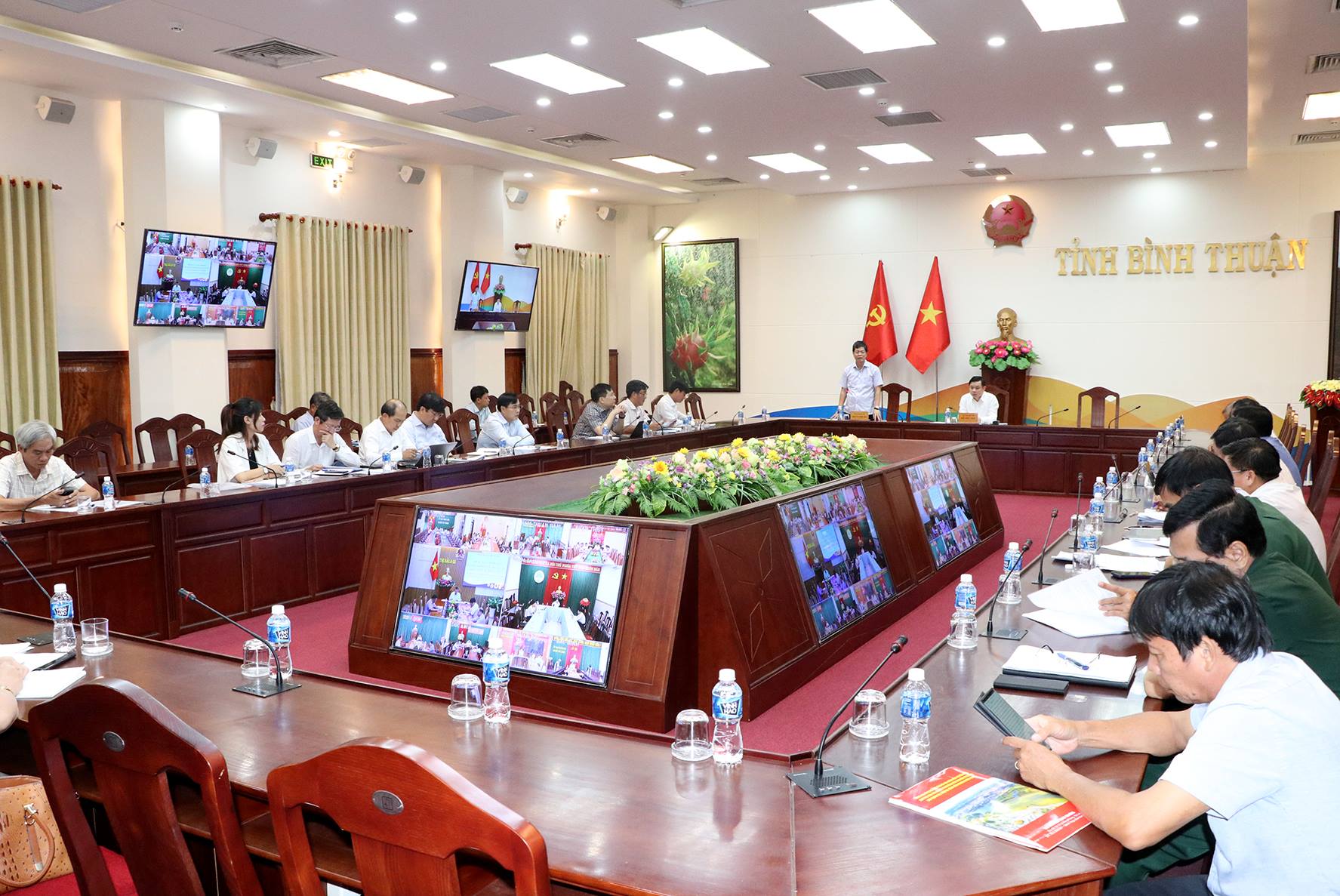 Bình Thuận họp bàn về tình hình thực hiện giải ngân vốn đầu tư công ngày 19/5/2025