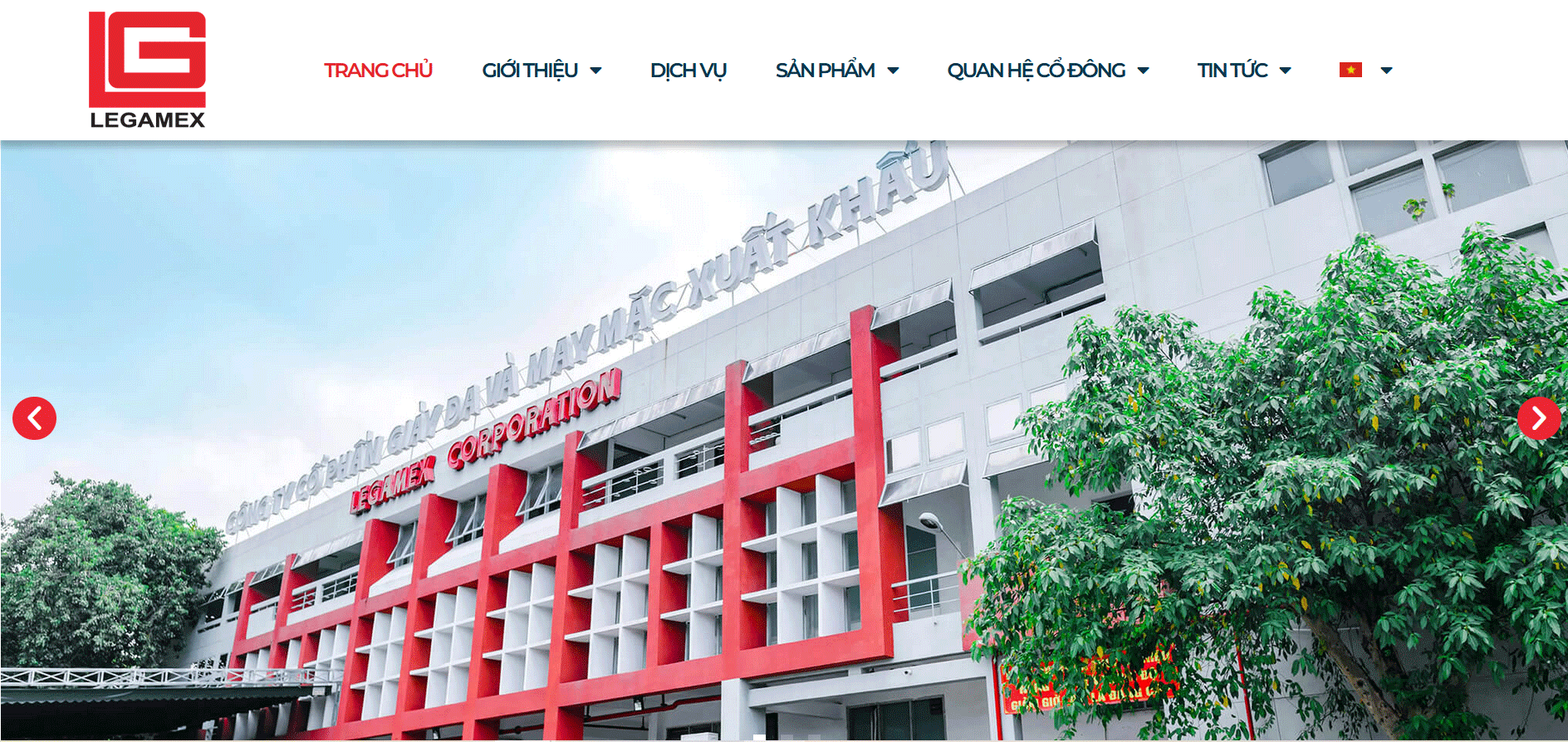 Trang web Công ty cổ phần Giày da và May mặc Xuất khẩu - bet88 com.