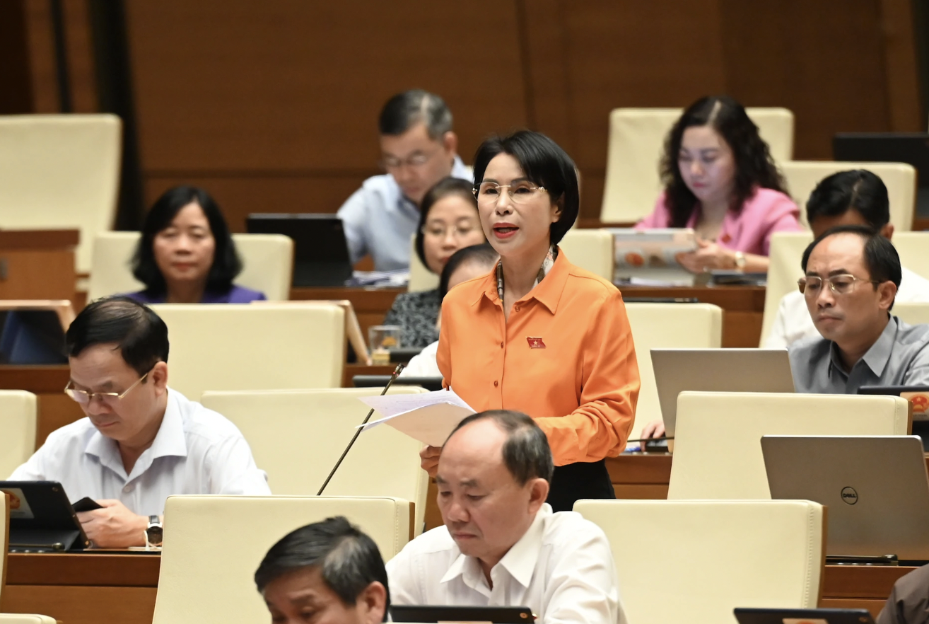 Đại biểu Trần Thị Nhị Hà - TP Hà Nội. 