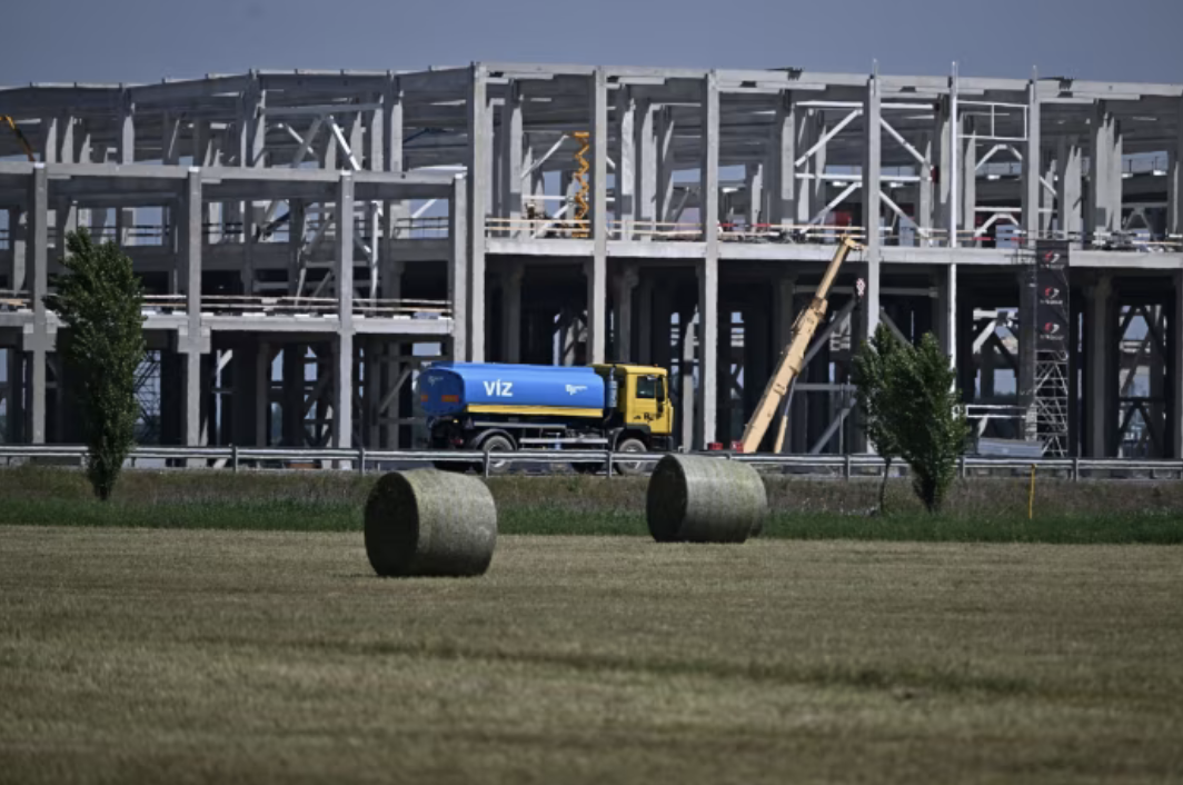 Nhà máy pin của CATL ở Debrecen, Hungary - Ảnh: Getty/FT.