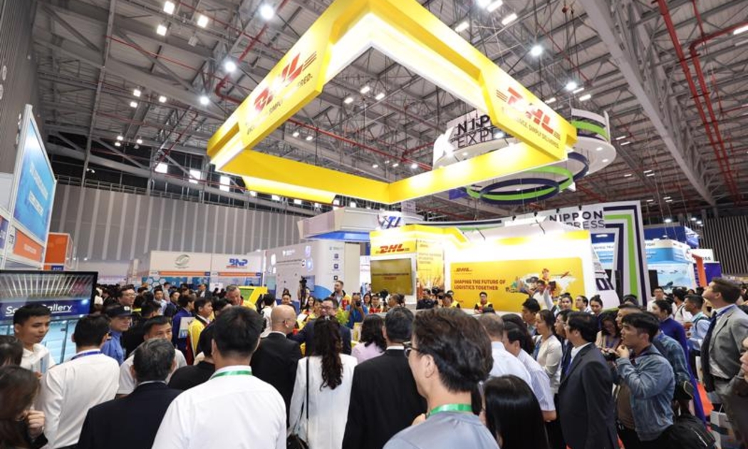 VLOGS-2024 thu hút đông đảo doanh nghiệp logistics trong và ngoài nước tham dự. Ảnh: BTC VLOGS