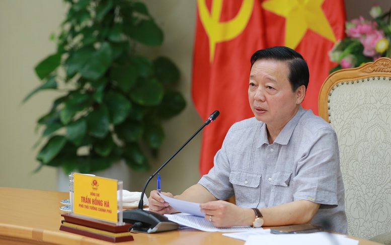 Phó Thủ tướng Trần Hồng Hà nhấn mạnh SAF cần được xem là một phần quan trọng trong chiến lược phát triển kinh tế tuần hoàn, xanh và bền vững. Ảnh: VGP.