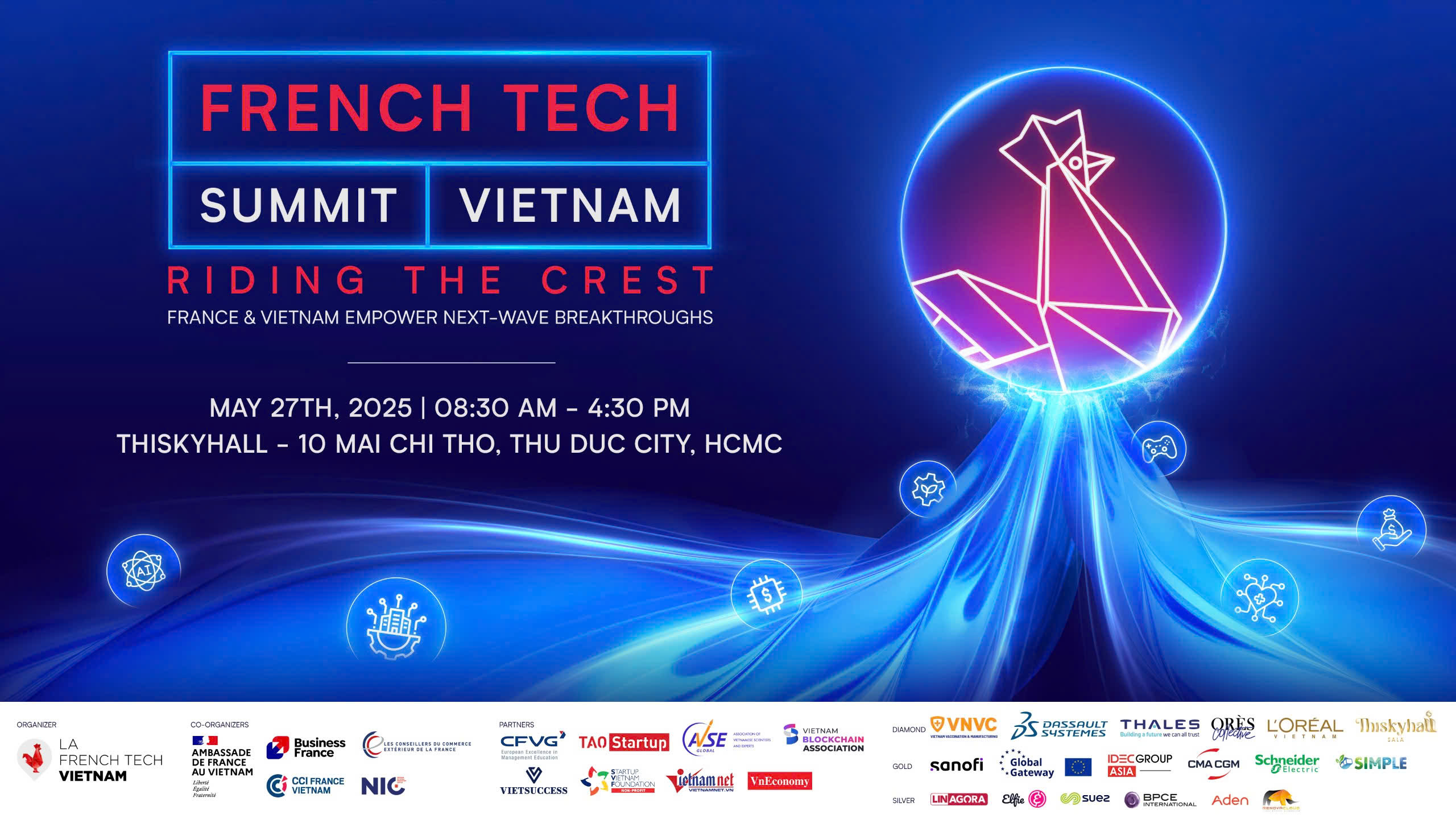 French Tech Summit Vietnam 2025 (FTSV 2025) chính thức được khởi động.