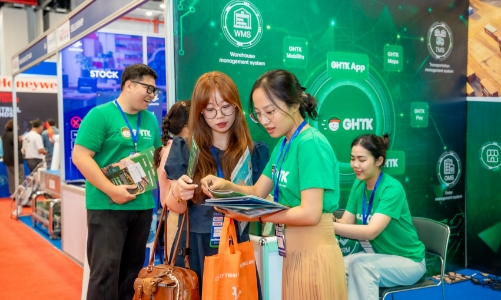 GHTK tham dự Triển lãm Giao nhận và Xử lý hàng hoá Việt Nam